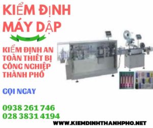 hình ảnh kiểm định máy dập