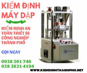 hình ảnh kiểm định máy dập