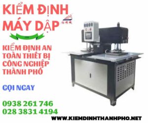 hình ảnh kiểm định máy dập