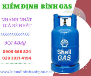 Hình ảnh kiểm định bình gas