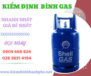 Hình ảnh kiểm định bình gas