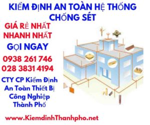 hình ảnh kiểm định an toàn hệ thống chống sét- hệ thống điện