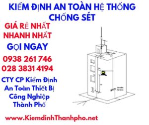 hình ảnh kiểm định an toàn hệ thống chống sét- hệ thống điện