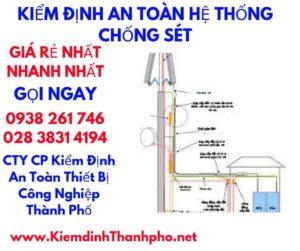 kiểm định an toàn hệ thống chống sét- hệ thống điện