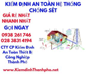 hình ảnh kiểm định an toàn hệ thống chống sét- hệ thống điện