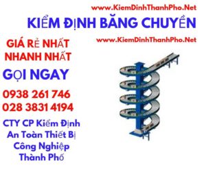 hình ảnh kiểm định băng chuyền