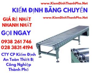 hình ảnh kiểm định băng chuyền