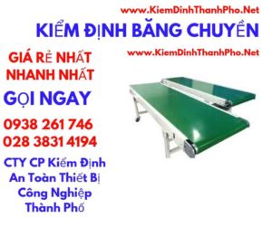 hình ảnh kiểm định băng chuyền