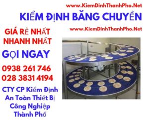 hình ảnh kiểm định băng chuyền