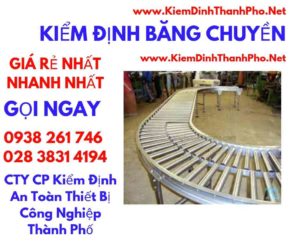 hình ảnh kiểm định băng chuyền