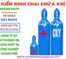 Kiểm định chai chứa khí