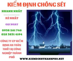 Hình ảnh kiểm định chông sét