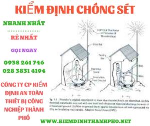 Hình ảnh kiểm định chông sét