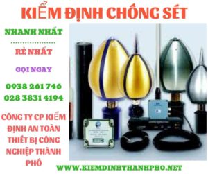 Hình ảnh kiểm định chông sét