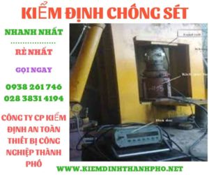 Hình ảnh kiểm định chông sét