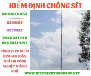 Hình ảnh kiểm định chông sét