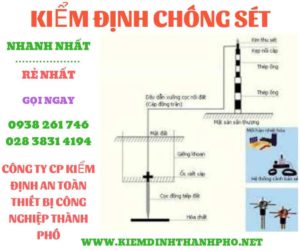 Hình ảnh kiểm định chông sét