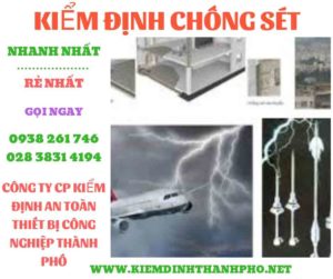 Hình ảnh kiểm định chông sét