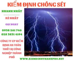 Hình ảnh kiểm định chông sét