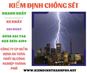 Hình ảnh kiểm định chông sét