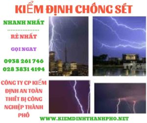 Hình ảnh kiểm định chông sét