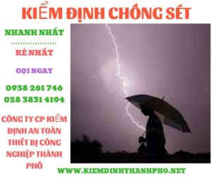 Hình ảnh kiểm định chông sét