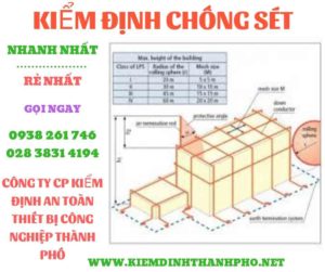 Hình ảnh kiểm định chông sét