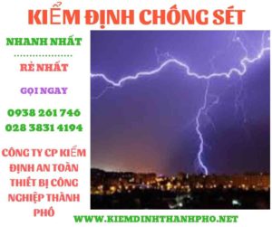 Hình ảnh kiểm định chông sét