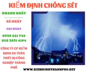 Hình ảnh kiểm định chông sét