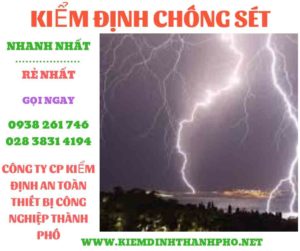 Hình ảnh kiểm định chông sét