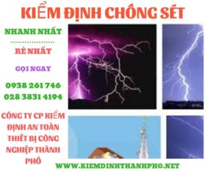 Hình ảnh kiểm định chông sét