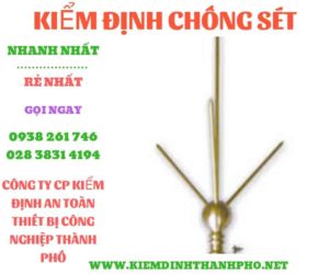 Hình ảnh kiểm định chông sét