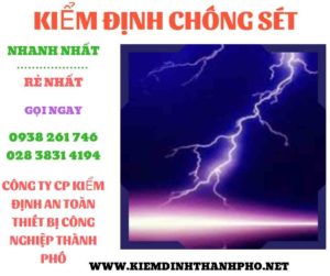 Hình ảnh kiểm định chông sét