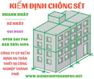 Hình ảnh kiểm định chông sét