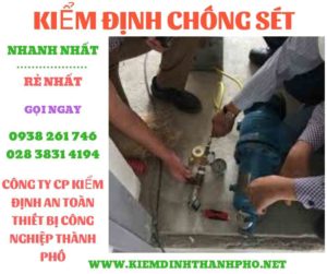 Hình ảnh kiểm định chông sét