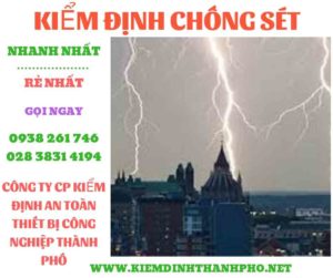 Hình ảnh kiểm định chông sét