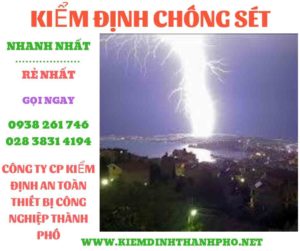 Hình ảnh kiểm định chông sét