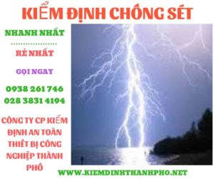 Hình ảnh kiểm định chông sét