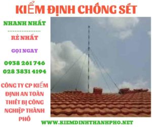 Hình ảnh kiểm định chông sét