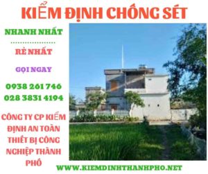 Hình ảnh kiểm định chông sét