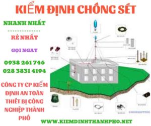 Hình ảnh kiểm định chông sét