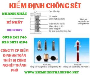 Hình ảnh kiểm định chông sét