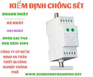 Hình ảnh kiểm định chông sét