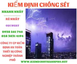 Hình ảnh kiểm định chông sét