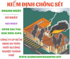 Hình ảnh kiểm định chông sét