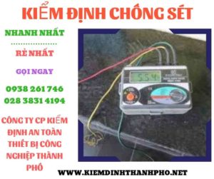 Hình ảnh kiểm định chông sét