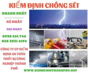 Hình ảnh kiểm định chông sét