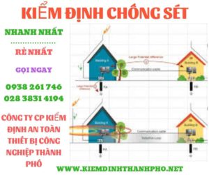 Hình ảnh kiểm định chông sét