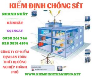 Hình ảnh kiểm định chông sét