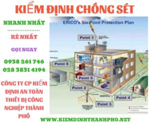 Hình ảnh kiểm định chông sét